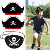 Halloween Cosplay Costume Pirate Headband Elastic EyePatch Adult Child Headwear