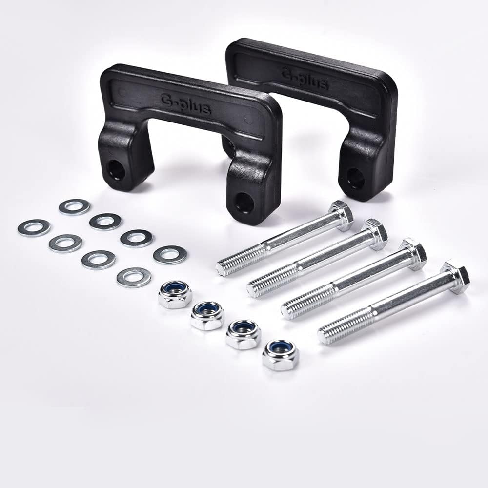 

PIT66 2 Front Leveling Kit Mount Extension, Compatible with 07-13 2WD 4WD Chevy Avalanche 1500/07-18 2WD 4WD Chevy Silverado 1500 чёрный