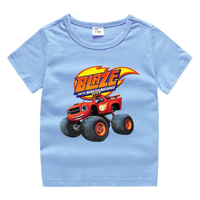 2023 Kids' Cotton Summer Short Sleeve T-shirt - Boys & Girls Half Sleeve Top