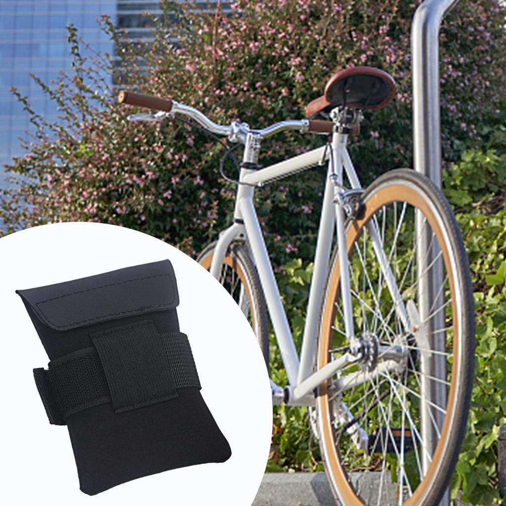 Bike Pouch Under Seat Bicycle Saddle Bag Small Folding Bike Seat Cushion Tool Kit Multi Function Tool Pack For Riding Outdoor