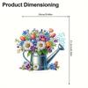 Acrylic 2D Flat Print DIY Table Top Diamond Painting Ornament Kits Desktop Diamond Art Kits Diamond Painting Desktop Decorations