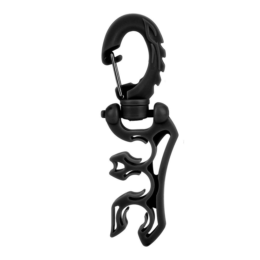 Keep Diving Underwater Diving Hose Holder Clip Buckle Hook Black