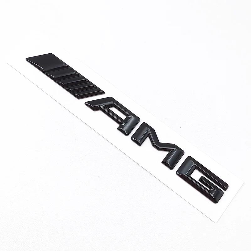 AAUW1 3D ABS CLA45 Logo TURBO 4MATIC Badge For Mercedes Benz CLA 45 AMG W117 Car Rear Star Sticker Trunk AMG Emblem Accessories