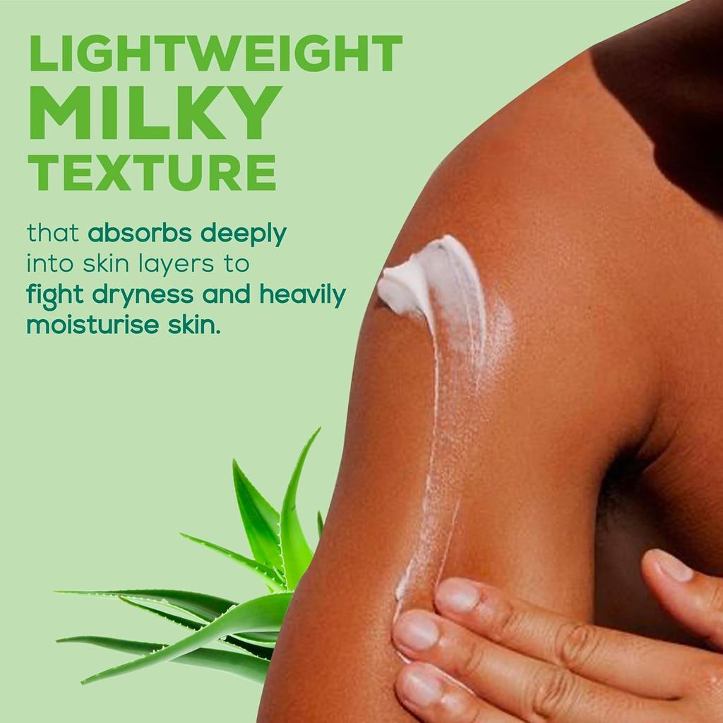 JOY Pure Aloe Light Moisturiser Skin Cream 500ml Pack of 1 for Face Hands Body Hydration & UV Protection