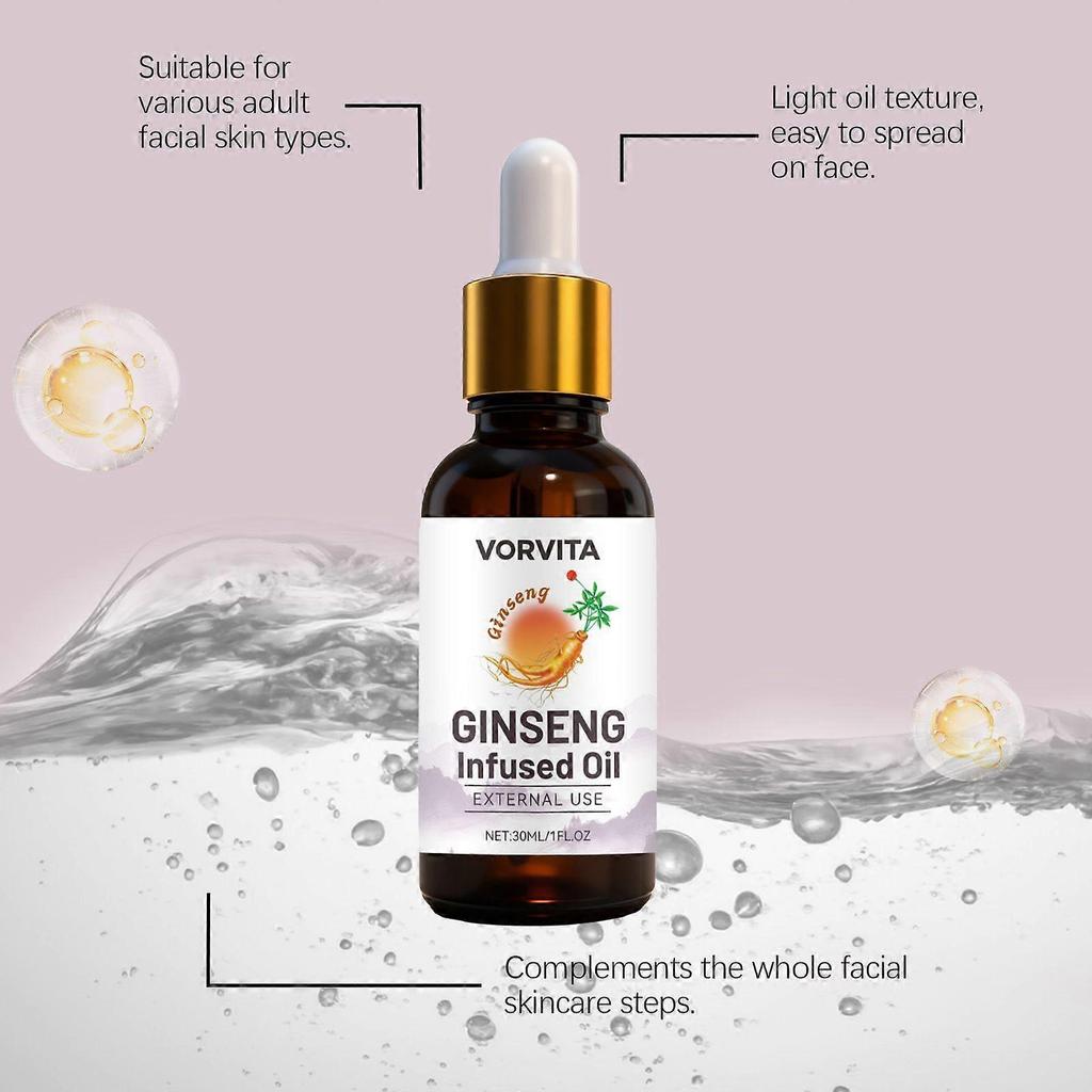 VORVITA Ginseng Gesichtsöl: Tägliche Gesichtspflege; erfrischend, mit Massage-Effekt und pflegend.