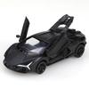 Alloy Car Model, Realistic Sports Car Model, Children'S Toy Racing Car, Inertia Pull-Back, Openable Doors, Small Car Ornament