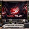 Wall Hanging Tapestry Custom NameF1 Pattern Personalized Printed Fabric Wall Decor