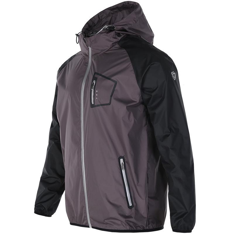 

Чоловічий фітнес-костюм для сауни - Тренувальне спорядження, що посилює потовиділення, для бігу, катання на лижах та тренувань 4XL