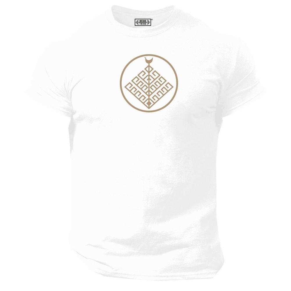 Yggdrasil T Shirt Gym Clothing Bodybuilding Workout Mma Vikings Thor Gymwear Top