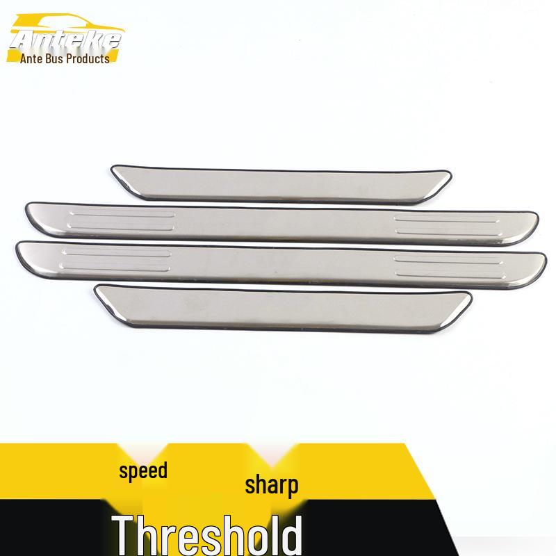 Surui Stainless Steel Threshold Decoration & Anti-Scratch Welcome Pedal Strip