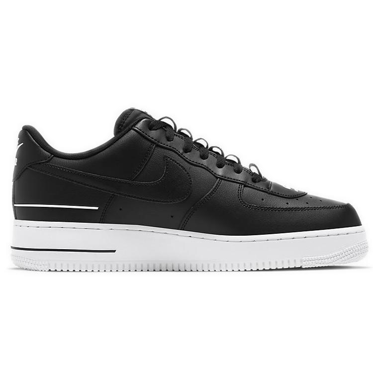 New Nike Air Force 1 Low Double Air Low Black White CJ1379-001
