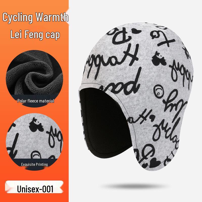 Thermal Fleece-Lined Windproof Hat with Ear Protection - Comfortable for Long Wear, Ideal for Cold Weather