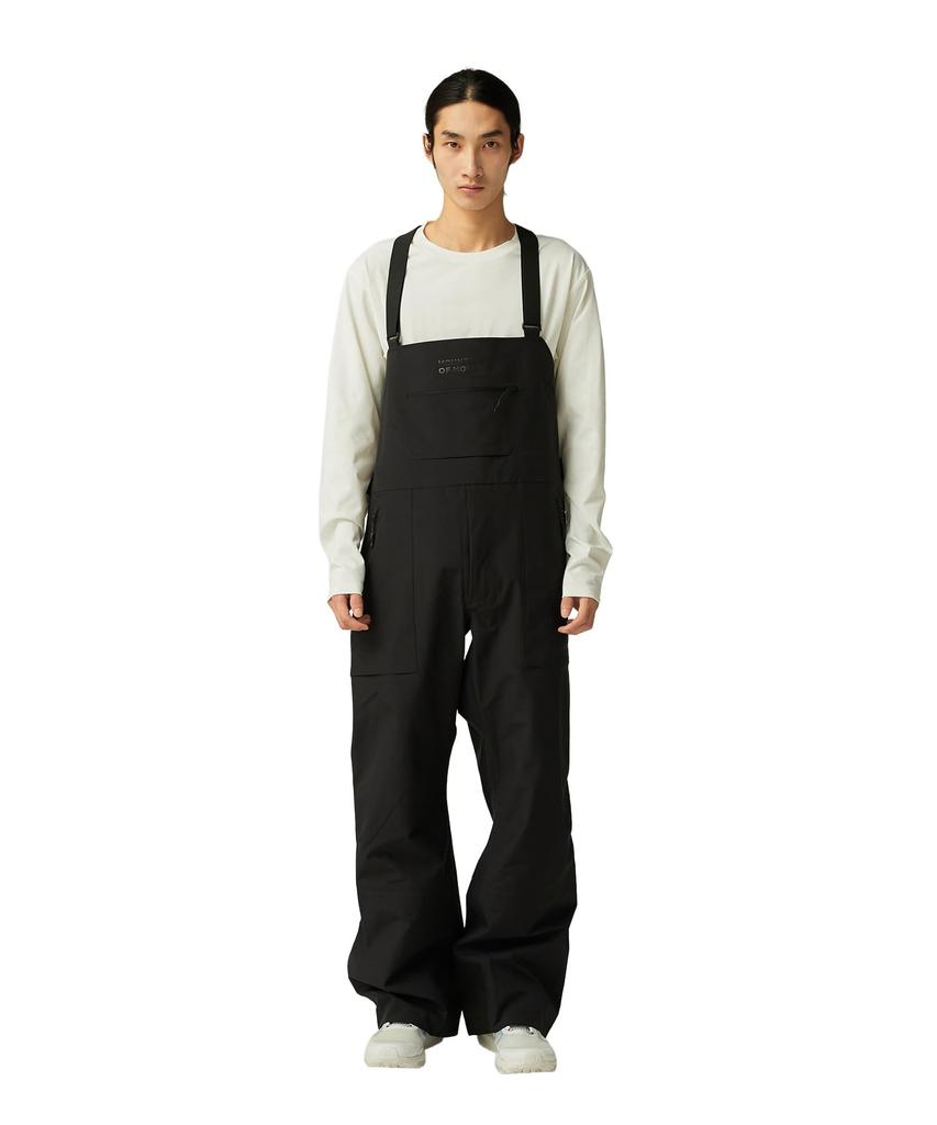 Snow Peak MofM Snow Bib Pants Bib and Size M MM4510-PT01 Overalls, Jumpsuit, Coverall, Pants, Men's Women's, Black,