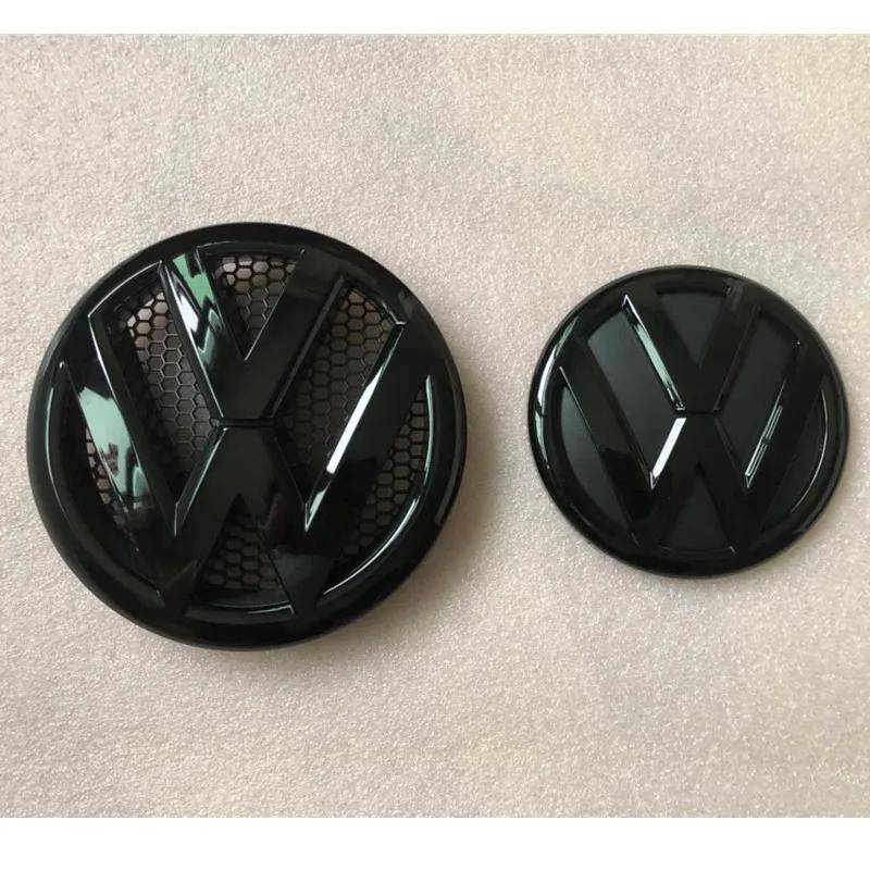 CJOZW1 2026 Hot Emblems For VW Volkswagen Jetta MK5 Golf 165mm 130mm Replace Car Front Rear Badge Emblem Grille Trunk Lid Logo For Volk