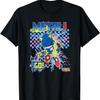 Sonic The Hedgehog Metal Racer Vamos Lá! Camiseta Poster Retro no Peito