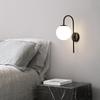 Modern Simple LED Wall Lamps Creative Glass Ball Wall Light Living Room Bedroom Bedside Interior Staircase Corridor Wall Light