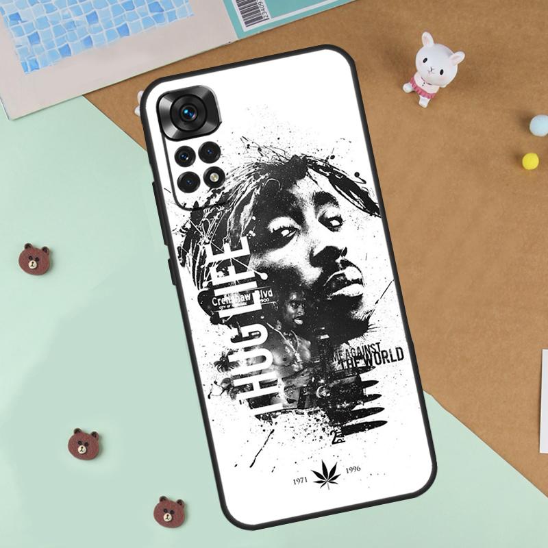 Tupac 2pac Shakur Hülle Für Xiaomi Redmi Note 13 12 11 9 10 14 Pro 10S 11S 12S Hülle Für Redmi 13C 10C 12C 14C