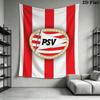 PSV Eindhoven Wall Tapestry Aesthetic Wall Hanging Printed Fabric Blanket Decorative Tapestries for Bedroom Living Room Home Decor