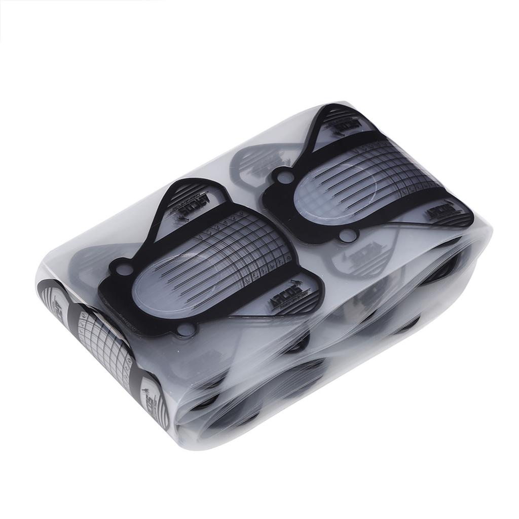 100pcs Nail Art Tips Extension Form Guide UV Gel Sticker Manicure Tools