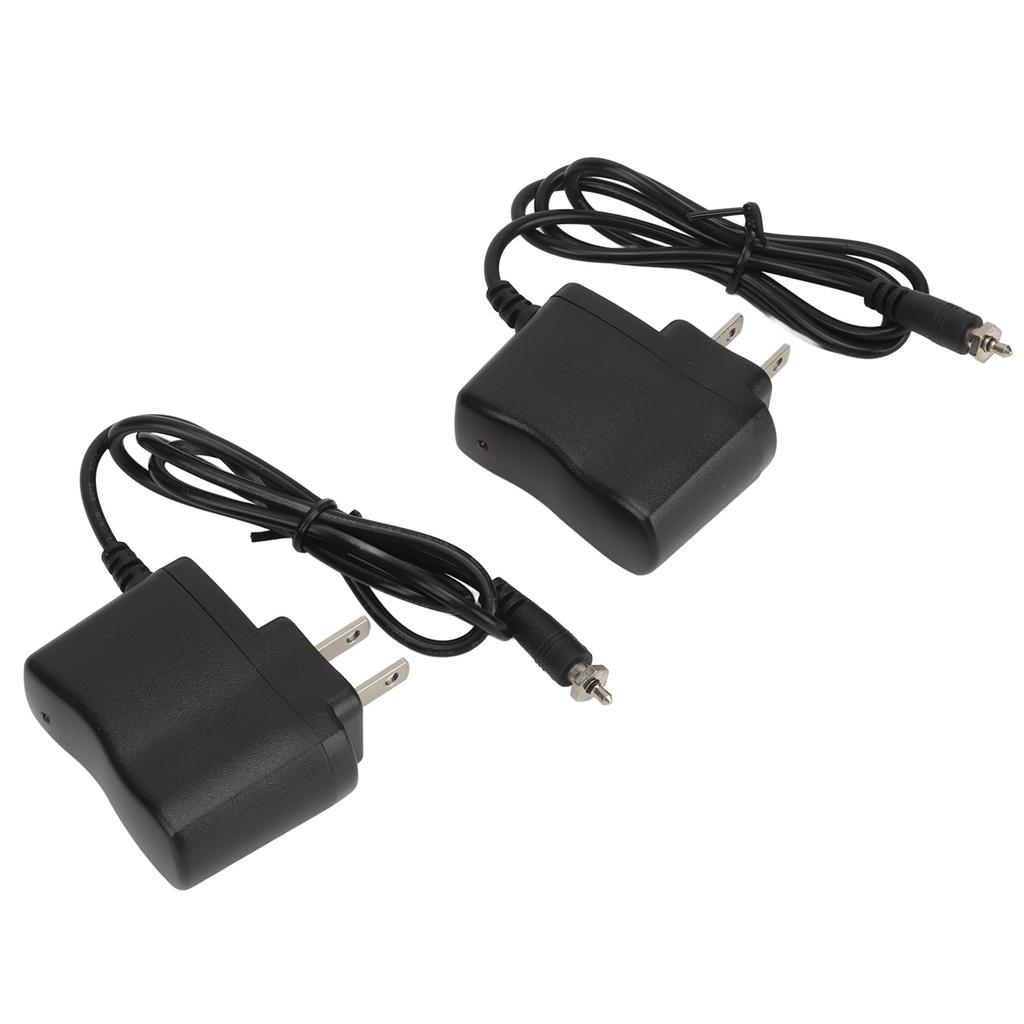 2pcs Glow Plug Igniter Charger Driver for HSP 80101 Glow Plug Igniter Starter Tool Battery Charger US Plug 100‑240V