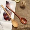 1PC Wooden Spoon Tableware Kitchen Cooking Utensil Tools Soup Teaspoon Catering Cooking Utensil Tool Coffee Soup Teaspoon