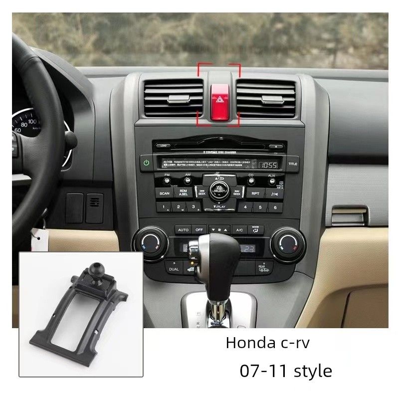 Suitable for Honda 22 Civic Tenth-Generation Accord Xrv Fit CRV Lingpai Crown Road Car Phone Holder Base
