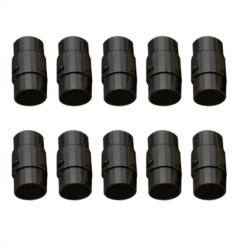 Balení 10 magnetických zapínání Díl pro výrobu šperků Měděné koncovky šňůr pro kůže Lanový náhrdelník Náramek Příslušenství
