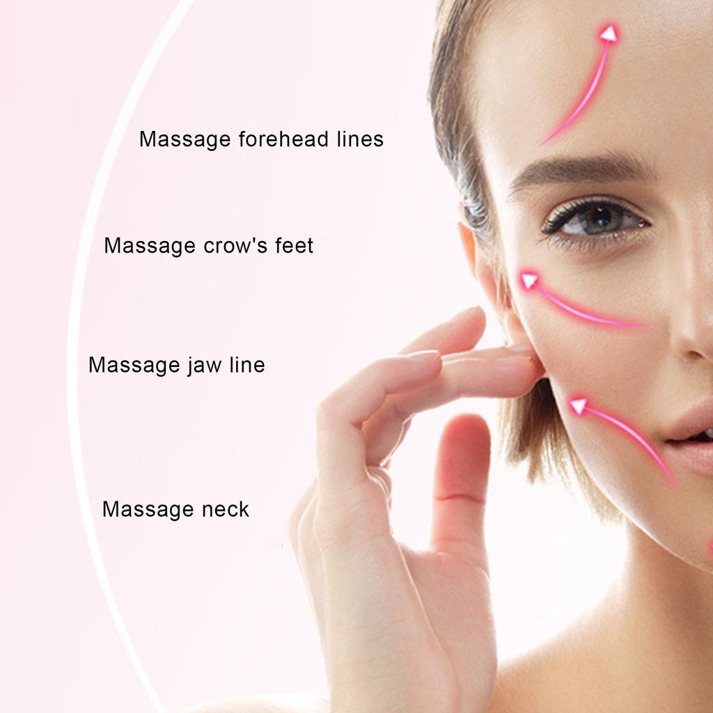 Terahertz Face Roller Power Stone Facial Beauty Roller Massager   Sha Massage Tool