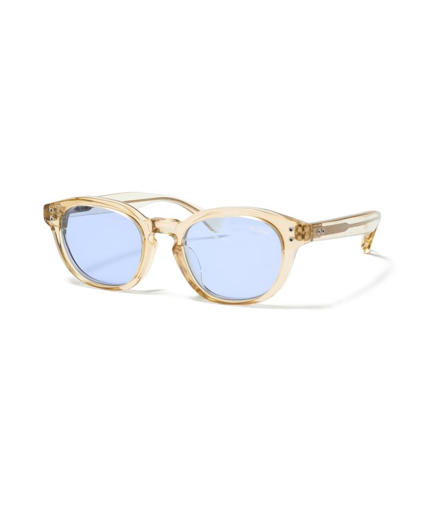 Crimie Sunglasses Mike Boston Style Lightweight Uv Protection Clear Blue One Size