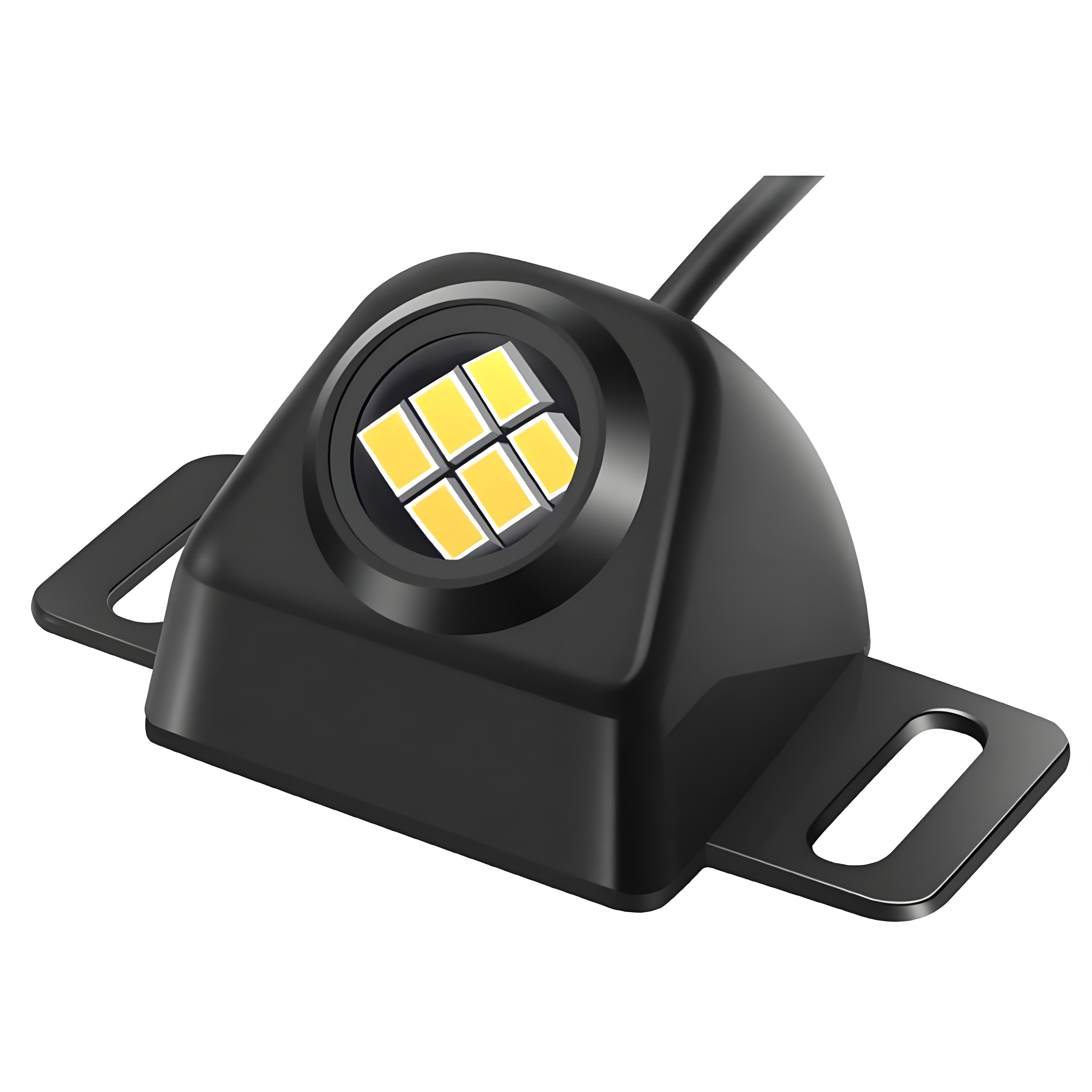 

1x Автомобильный грузовик светодиодный фонарь заднего хода мигающий предупреждающий фонарь универсальный автомобильный мотоцикл вспомогательный резервный парковочный фонарь водонепроницаемый светодиодный задний фонарь чёрный