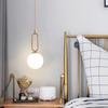 Restaurant Pendant Lamp, Modern Bar Counter, Single Head Designer, Creative Personality, Bedroom Bedside Small Pendant Lamp