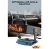 Tragbarer Autoheizlüfter 12V 150W Heiz-Kühl-Enteiser-Entfrostergerät Mit 360° Drehbarer Basis Für Alle 12V Fahrzeuge