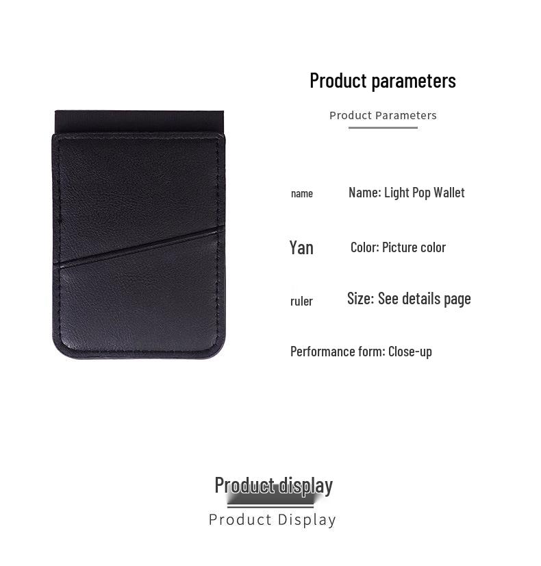 Northern Magic Sofort-Close-up Flick Brieftasche Requisiten