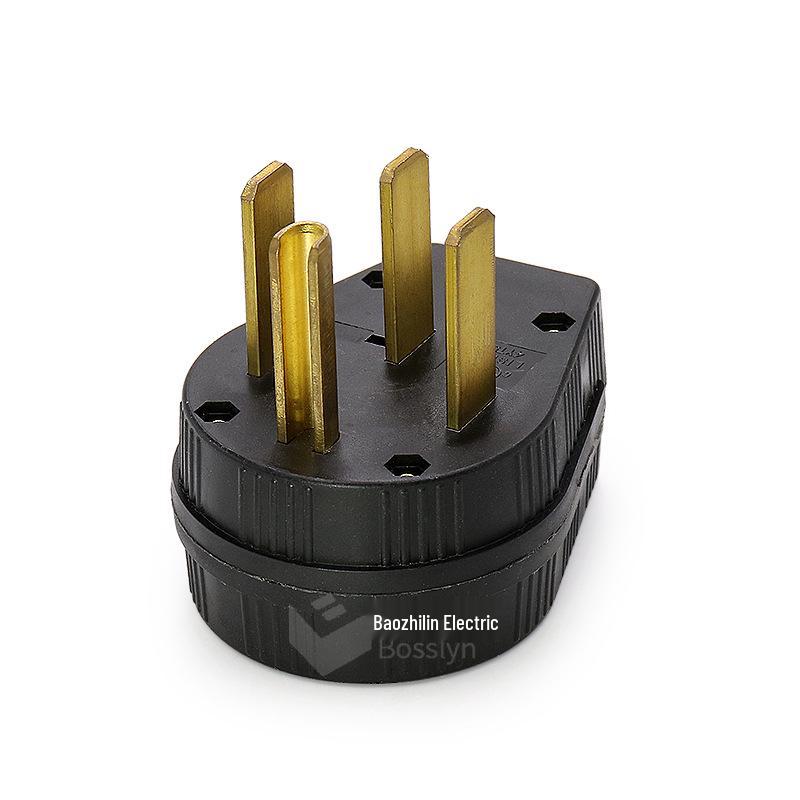 50A High-Power NEMA 14-50P Industrial Generator Plug