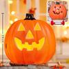 Halloween Glowing Pumpkin Lanterns for Shopping Mall Decor and Courtyard Ornaments