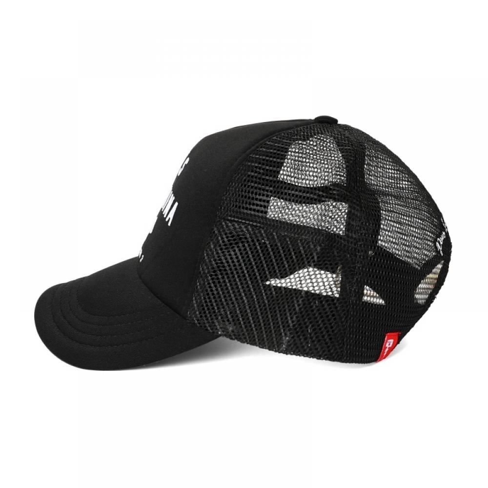 Deus X Macina Dma47622 Blk Milano Address Milan Address Trucker Ball Cap
