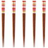 Happy Set of Made In PID4265 J-kitchens Chopsticks, 5, Material Wood, Chopsticks, Japan,