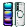 CD Magnetic Design Heavy Duty Hard HD Clear Back Cover For Infinix Hot 50 Pro+,Rugger Armor Hard PC TPU Case
