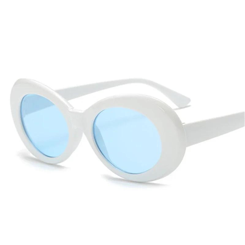 

New Retro Korean Round Frame Sunglasses Fashion Elliptical Frame Glasses Trendy Men S And Women S Sunglasses As Picture