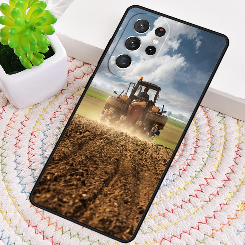 Farm Vehicle Tractor Phone Case for Samsung Galaxy Note 10 Pro S26 Ultra S23 S24 FE S25 S21 S22 PLUS Shockproof Cove