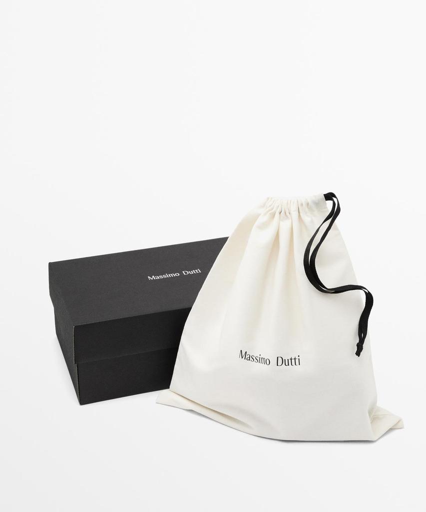 Massimo Dutti Leather Boat Shoes