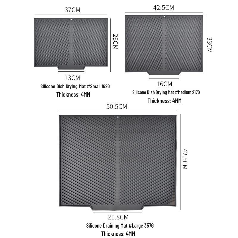 Silicone Non-Slip Heat-Resistant Kitchen Countertop Mat