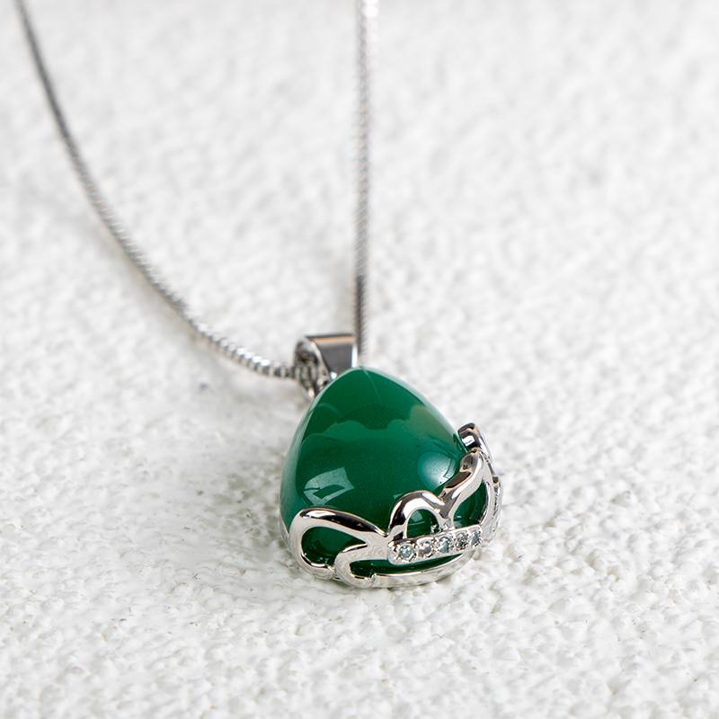 Bella Box зеленая овальная форма — фото 3