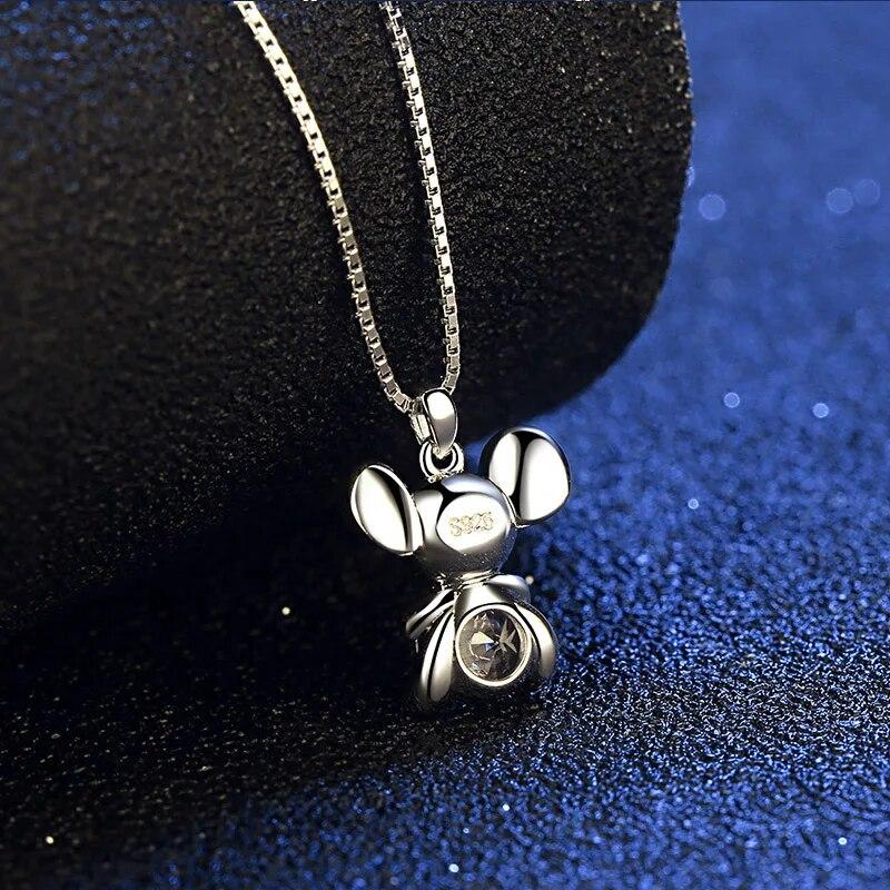 D color 0.5CT Moissanite Necklace 925 Silver Cute Zodiac Pendant Jewelry Luxury Glitter Versatile Necklace