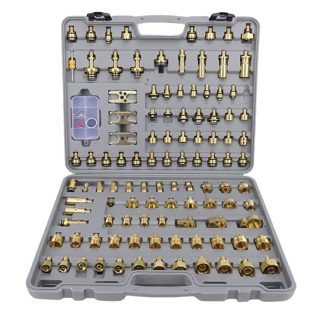 Automotive Air Conditioning Leak Test Kit Brass AC Leak Detector Detection Tool for Car Truck Auto