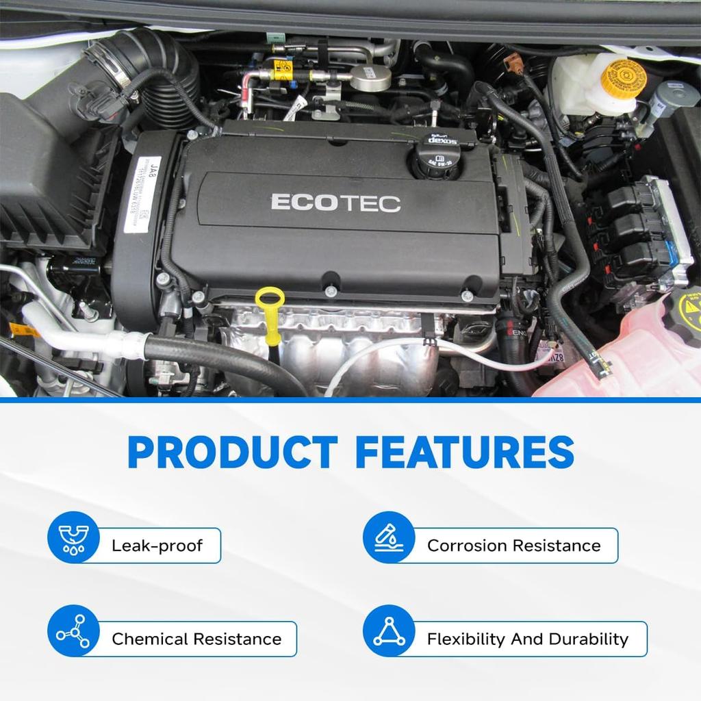 96958148&96958195 Upper Lower Radiator Coolant Hose 2PC Compatible With Chevrolet Sonic 2012,2013,2014,2015,2016,2017,2018