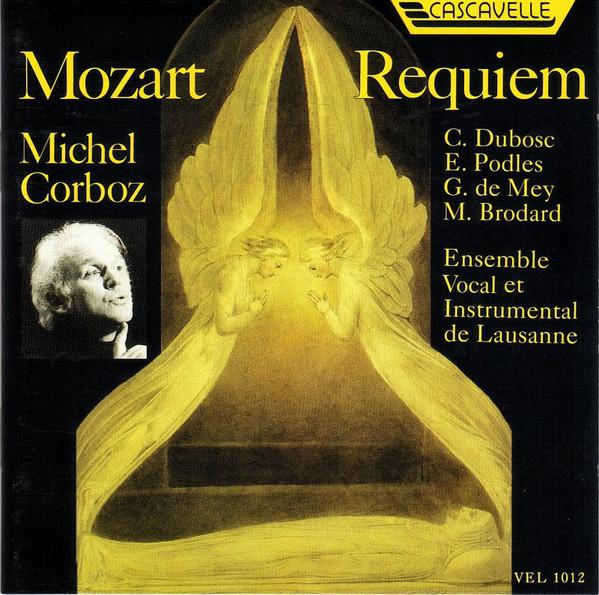 

CD MOZART - Requiem / Corboz VEL1012 Cascavelle 1991 Switzerlan Classical Used