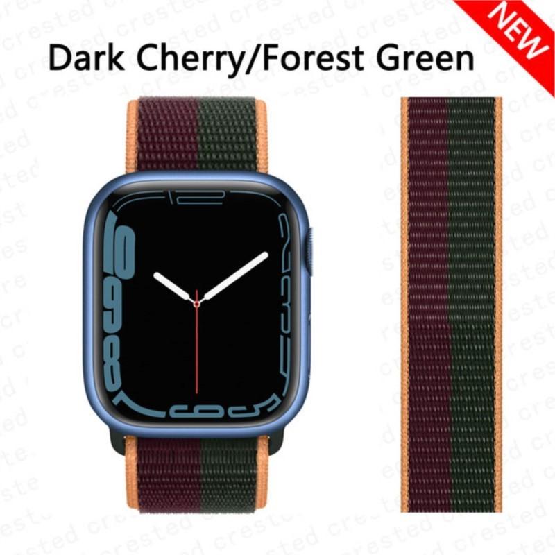 Pasek Nylonowy z Pętelką Do Pasków Apple Watch 44mm 40mm 49mm 41mm 45mm 46mm paski Bransoleta iWatch Seria 7 6 5 se 8 9 ultra 2 3 10 11