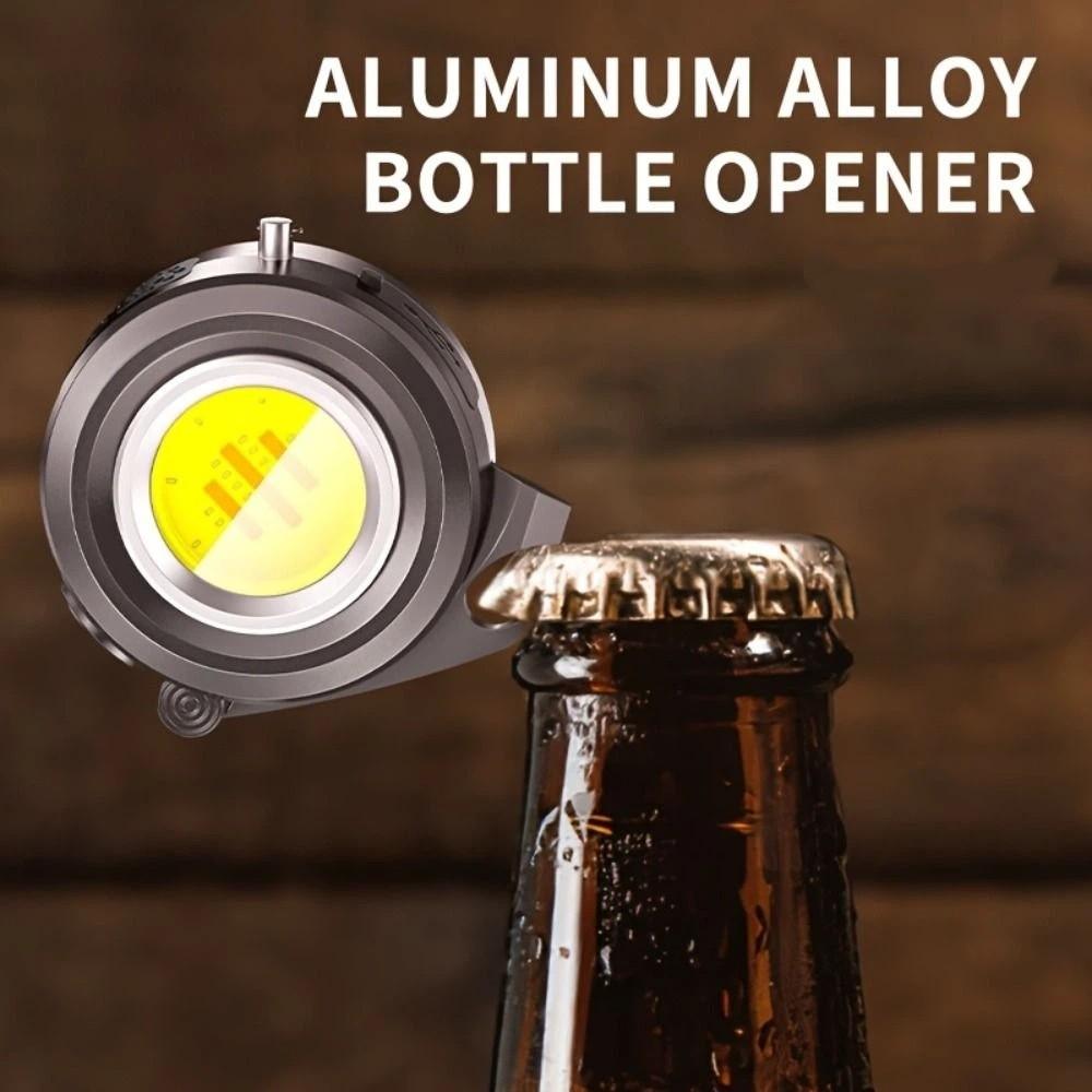 Screwdriver Ultra-Bright Headlamp 180° Adjustable Angle Type-C Charging Flashlight 3 Modes Ultra-Light COB Light Outdoor Use