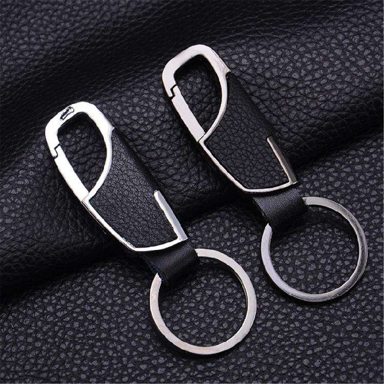 Portachiavi in Pelle PU per Uomo Chiavi Auto Portachiavi Fatto a Mano per Moto Accessori Portachiavi Elegante da Uomo d'Affari